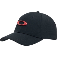 Oakley Tincan Pitch Black/Flame Red Cap