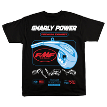FMF Gnarly Power Black Tee