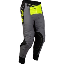 Fly Racing 2027 Lite Flake Grey/Hi Vis/Black Kids Pants