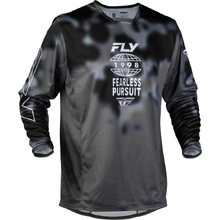 Fly Racing 2027 Kinetic Blur Black/Grey Jersey