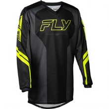 Fly Racing 2027 F-16 Raze Black/Grey Kids Jersey
