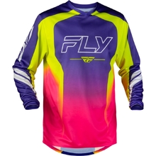 Fly Racing 2027 F-16 Raze Purple/Red/Yellow Jersey