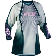 Fly Racing 2027 F-16 Lift Green/Purple/Pink Womens Jersey
