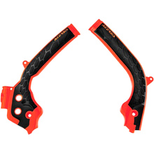 Acerbis KTM/Husqvarna 16-19 X-Grip Orange/Black Frame Guards