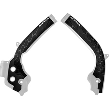 Acerbis KTM/Husqvarna 16-19 X-Grip White/Black Frame Guards