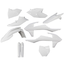 Acerbis KTM SX/SXF 16-18 White Full Plastics Kit