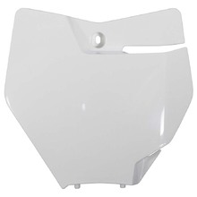 Acerbis KTM SX/SXF 16-18 White Front Plate