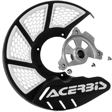 Acerbis Stark VARG X-Brake 2.0 Black/White Front Disc Cover & Mount Kit