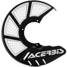 Acerbis Universal X-Brake Vented Black/White Front Disc Cover