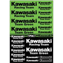 Factory Effex Kawasaki Racing OEM Replica Sticker Sheet