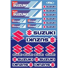 Factory Effex Suzuki Racing OEM Sticker Sheet