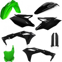 Acerbis Kawasaki KX250F 17-20 Green Black Plastics Kit