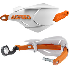 Acerbis X-Factory White/Orange Hand Guards