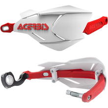 Acerbis X-Factory White/Red Hand Guards