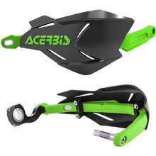 Acerbis X-Factory Black/Green Hand Guards