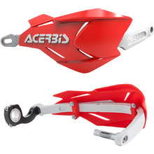 Acerbis X-Factory Red/White Hand Guards