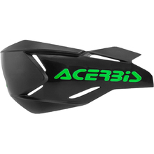 Acerbis X-Factory Black Green Replacement Handguard Spoliers