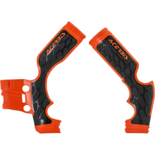 Acerbis Husqvarna/KTM 65SX 14-23 Orange/Black X-Grip Frame Protector
