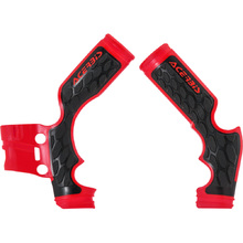 Acerbis X-Grip Gas Gas MC65 21-23 Red/Black Frame Guards