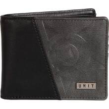Unit Split Black Wallet