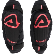 Acerbis Black/Red Soft Elbow Guards