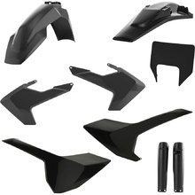 Acerbis Husqvarna TE/FE 2017-19 Black Plastics Kit