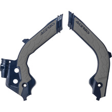 Acerbis Husqvarna TC/FC 19-22 Blue/Grey X-Grip Frame Guards