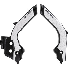 Acerbis Husqvarna TC/FC 19-22 Black/White X-Grip Frame Guards