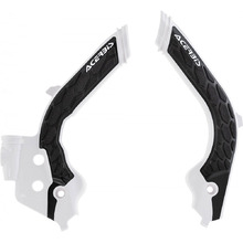 Acerbis Husqvarna TC/FC 19-22 White/Black X-Grip Frame Guards