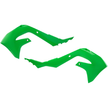 Acerbis Kawasaki KX250F 21-24 KX450F 19-23  Green Radiator Shrouds
