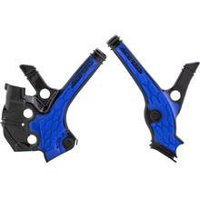 Acerbis Yamaha YZ 65 18-27 X-Grip Black/Blue Frame Guards