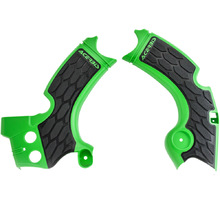 Acerbis Kawasaki KX450F 19-23 Green/Black X-Grip Frame Guards