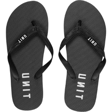 Unit Icon Black Flip Flops