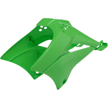 Acerbis Kawasaki KLX110 10-25 Green Radiator Shrouds