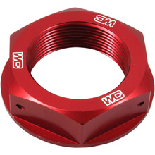 Works Connection Honda Red Steering Stem Nut