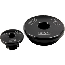Works Connection Yamaha YZF/WRF Black Engine Plug Kit