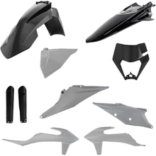 Acerbis KTM EXC/F 20-23 Grey/Black Plastics Kit