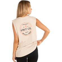Unit Coast Cement Womens Muscle Tee