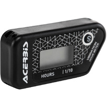 Acerbis Wireless Vibration Black Hour Meter