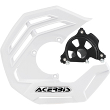 Acerbis Triumph TF 250/450 X-Future White Front Disc Cover & Black Mount Kit