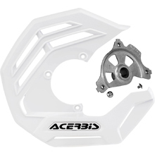 Acerbis Suzuki RMZ250/450 05-27 White X-Future Front Disc Cover & Mount Kit
