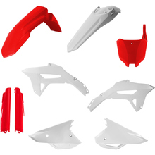 Acerbis Honda CRF250R 22-24 CRF450R 21-24 Red/White Plastic Kit
