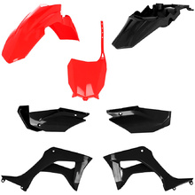 Acerbis Honda CRF110F 19-27 Red/Black Plastics Kit
