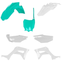 Acerbis Honda CRF110F 19-27 Teal/White Plastics Kit