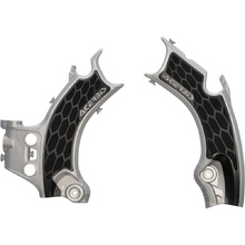 Acerbis X-Grip Honda CRF450R 21-24 Silver/Black Frame Guards