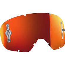 Scott Buzz Orange Chrome Kids Works Lens