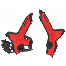 Acerbis Honda CRF300L 21-27 Black/Red X-Grip Frame Guards