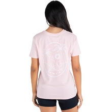 Unit Ringer Pink Womens Tee