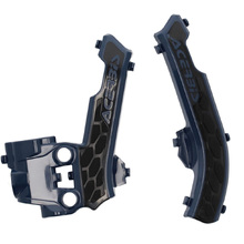 Acerbis Husqvarna TC50 16-23 Blue/Black X-Grip Frame Guards