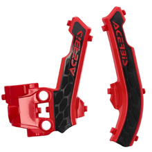Acerbis Gas Gas MC50 21-23 Red/Black X-Grip Frame Guards